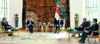 الرئيس: نقدر دور ساركوزي في تدعيم العلاقات المصرية الفرنسية