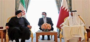 الرئيس الإيراني وأمير قطر يوقعان اتفاقات ثنائية