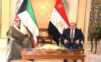 القمة "المصرية الكويتية" في قصر بيان تتصدر اهتمامات الصحف المصرية
