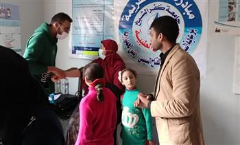 قافلة طبية تابعة لجامعة كفر الشيخ تكشف على 1276 حالة ضمن مبادرة "حياه كريمة"