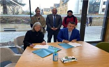 جامعة عين شمس توقع اتفاقية تعاون مع معهد بونافيرو بأكسفورد