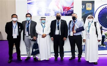 مصر للطيران تشارك في مؤتمر ومعرض الشرق الأوسط لصيانة الطائرات بدبي
