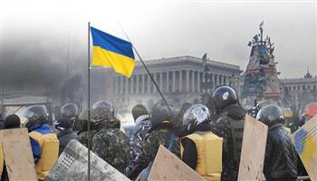 ألمانيا : أكثر من 3000 متظاهر عند بوابة براندنبورج ضد الحرب فى أوكرانيا