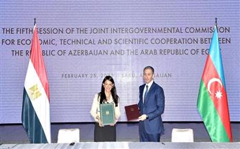 مصر توقع 5 وثائق تعاون بمجالات الموانئ مع أذربيجان