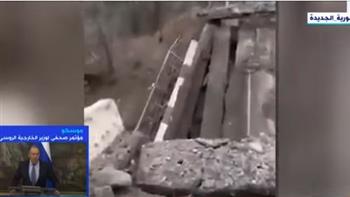 الجيش الأوكراني يدمر جسرًا حيويًا في كييف لمنع تقدم القوات الروسية (فيديو)