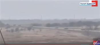 عبور دبابات وآليات عسكرية روسية إلى شرق أوكرانيا (فيديو)