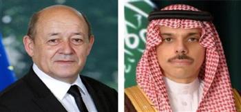 وزيرا خارجية السعودية وفرنسا يبحثان مستجدات الأوضاع الإقليمية والدولية