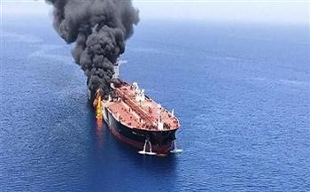 انفجار وحريق مدمر على متن سفينة نفط قبالة سواحل نيجيريا