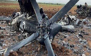 تداول صور حطام المروحية التي فقدها الجيش الأمريكي خلال عمليته في إدلب