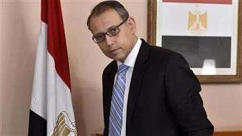 السفير المصري يبحث مع الجانب الروسي مسار عملية السلام بالشرق الأوسط
