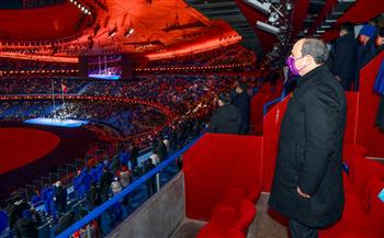 الرئيس السيسي يشارك في حفل افتتاح الألعاب الأولمبية الشتوية ببكين