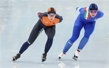 الهولندية «سكوتن» تتوج بذهبية التزلج السريع في أولمبياد بكين 2022