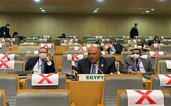شكري: مصر تسعى لإعلاء تطلعات القارة الأفريقية في مواجهة تغير المناخ 