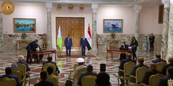 بث مباشر.. الرئيس السيسي ونظيره الجيبوتي يشهدان توقيع عدد من مذكرات التفاهم