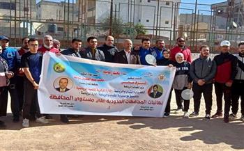 ختام تصفيات أوليمبياد المحافظات الحدودية بشمال سيناء