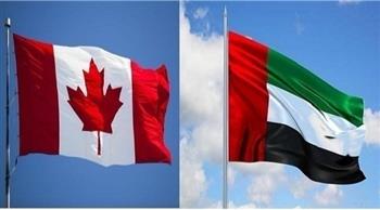 بحث سبل تعزيز التعاون المشترك بين الإمارات وكندا