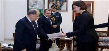 الرئيس اللبناني يتسلم أوراق اعتماد 7 سفراء جدد بالبلاد