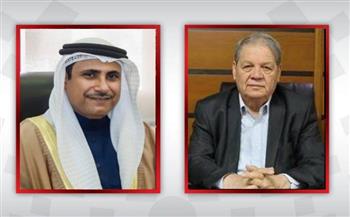 رئيس البرلمان العربي يهنئ «فتوح» بانتخابه رئيسًا للمجلس الوطني الفلسطيني