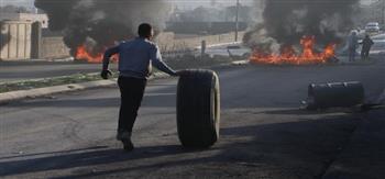 إصابة سبعة فلسطينيين خلال مواجهات مع قوات الاحتلال على المدخل الشمالي لمدينة البيرة