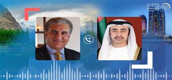 عبدالله بن زايد ووزير خارجية باكستان يبحثان هاتفيا العلاقات الثنائية والأوضاع بالمنطقة