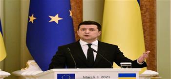 الرئيس الأوكراني يبحث مع وزير الخارجية الإسباني الوضع الأمني