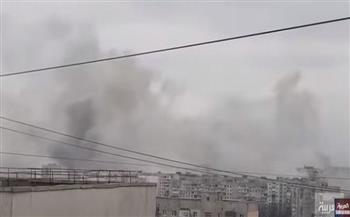 قصف روسي عنيف على مدينة ماريوبول جنوب أوكرانيا (فيديو)