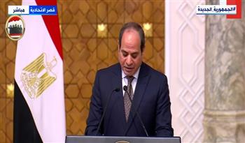الرئيس السيسي: مصر تعمل على تعزيز التعاون مع طاجيكستان