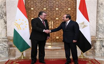 الرئيس السيسى يتلقى دعوة رسمية لزيارة طاجيكستان