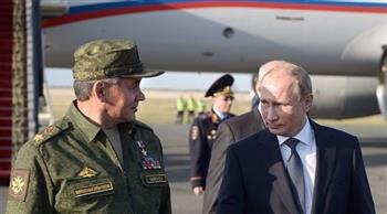وزير الدفاع الروسي لـ"بوتين": العملية الحربية في أوكرانيا تسير حسب الخطة