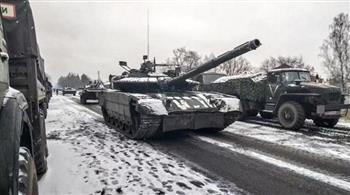 الدفاع البريطانية: نشر رتل عسكري روسي شمالي كييف