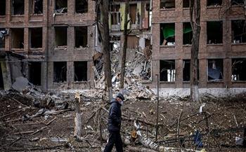 المركز الدولي لحفظ السلام والأمن قرب مدينة "لفيف" يتعرض لقصف روسي