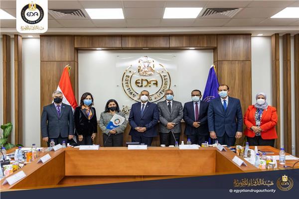 وفد «الصحة العالمية» يزور مقر هيئة الدواء المصرية