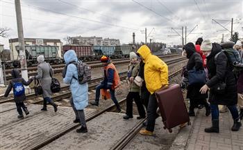 قصف روسي على محطة قطار في مدينة زابوريزهزهيا الأوكرانية 