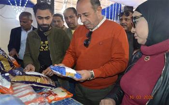 رئيس مدينة القصير يفتتح معرض "أهلا رمضان" للسلع الغذائية بأسعار مخفضة