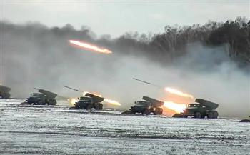 الدفاع الروسية: قصف مستودع عسكري غرب أوكرانيا