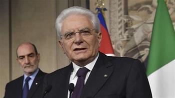 رئيس إيطاليا: الإنسانية هي الدافع للقضاء على الحرب في أوكرانيا