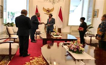 رسالة من الرئيس السيسي إلى نظيره الإندونيسي يسلمها شكري