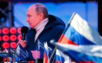 بوتين يشيد بالعملية الخاصة في أوكرانيا بخطاب ناري في استاد كأس العالم