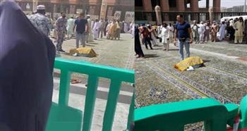 "لم يمت".. صورة وفاة شخص وهو ساجد في المسجد النبوي تشعل السوشيال ميديا
