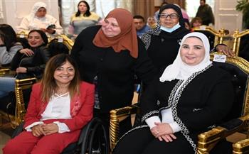 وزيرة التضامن في احتفالية المرأة: الرئيس السيسي أنصفها بتوليها المناصب القيادية