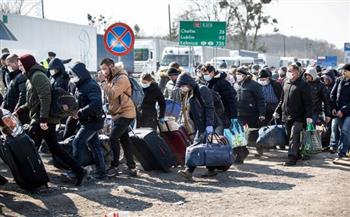 حرس الحدود البولندي: نحو ثلاثة وأربعين ألف لاجئ أوكراني جديد عبروا الحدود يوم أمس