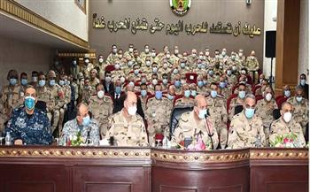 وزير الدفاع يشهد المرحلة الرئيسية لمشروع مراكز القيادة التعبوي «باهر-21»