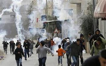 إصابات بالاختناق جراء استهداف الاحتلال طلبة مدرسة في نابلس 