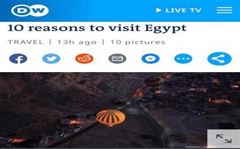 «Deutsche Welle» الألماني يختار أفضل 10 أماكن سياحية بمصر 