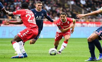 باريس سان جيرمان يسقط أمام موناكو بثلاثية في الدوري الفرنسي