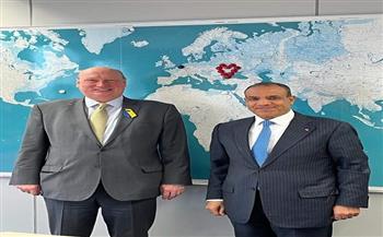السفير المصري ببروكسل يبحث ملفات التعاون مع الاتحاد الأوروبي علي المستوي الثنائي