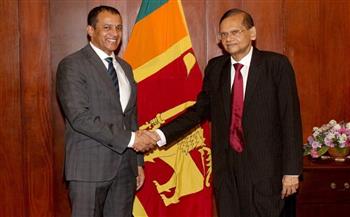 وزير خارجية سريلانكا يستقبل سفير مصر في كولومبو