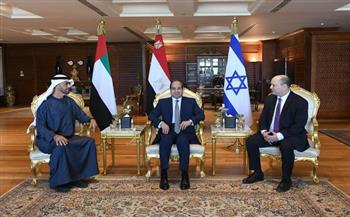 بسام راضي: الرئيس التقى اليوم محمد بن زايد ورئيس وزراء إسرائيل