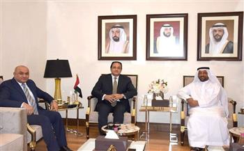 النائب علاء عابد يلتقي رئيس غرفة الصناعة الإماراتي لمناقشة سبل التنمية