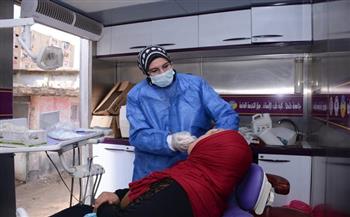 جامعة طنطا: فحص وعلاج 1412 مواطنًا خلال قافلة طبية بقرية إبشواي الملق
